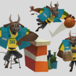 Eu vou ilustrar seu personagem - jogos, animações, livros.