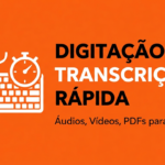 Eu vou digitar documentos e transcrever áudios agilmente