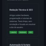 Eu vou fazer programação entre outros htmls