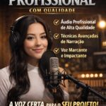Eu vou Fazer sua narração de no max 3min em até 30 min.