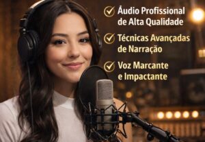 Eu vou Fazer sua narração de no max 3min em até 30 min.
