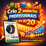 Eu vou criar anúncios otimizados para marketplace