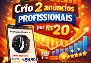 Eu vou criar anúncios otimizados para marketplace