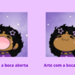 Eu vou fazer uma arte digital estilo chibi/anime