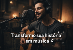 Eu vou Transformar sua história em música.