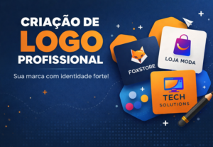 Eu vou criar uma logo profissional para sua marca