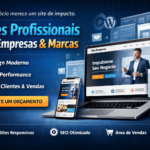 Eu vou construir seu site para sua marca/ empresa