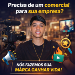 Eu vou fazer um comercial sobre o seu produto/serviço