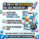 Eu vou Criar Arte Profissional para seu Negócio em 24h