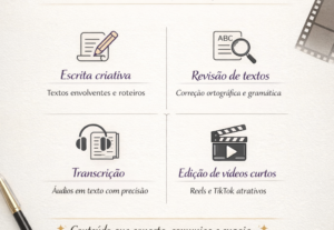 Eu vou editar reels para você