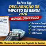 Eu vou fazer sua declaração de Imposto de Renda 2026
