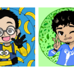 Eu vou fazer arte digital para foto de perfil personalizada