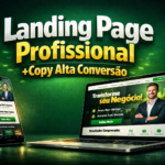 Eu vou criar sua Landing Page + Copys alta conversão + Pixel...