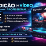 Eu vou Editar vídeos no CapCut para Instagram e TikTok