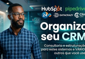 Eu vou organizar o seu funil de vendas no CRM