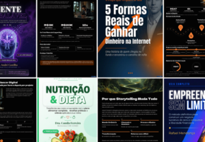 Eu vou diagramar seu ebook com design atrativo e profissiona...