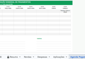 Eu vou construir planilhas costumizadas para sua demanda