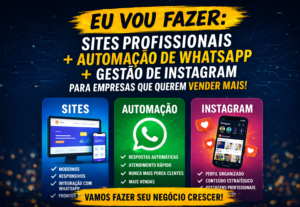 Eu vou Criar Sites Profissionais para Empresas