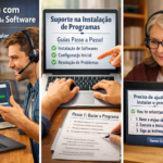Eu vou Ajudar na instalação de softwares e programas