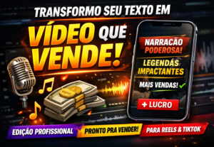 Eu vou fazer uma edição profissional pada divulgacão desejad...