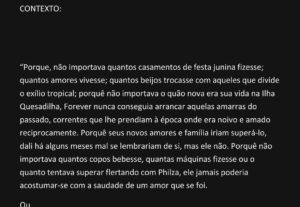 Eu vou Criar uma história do zero para você