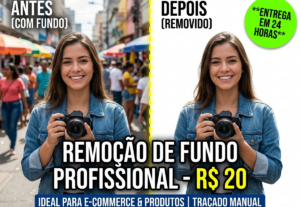 Eu vou fazer a remoção de fundos indesejados de suas 15 foto...