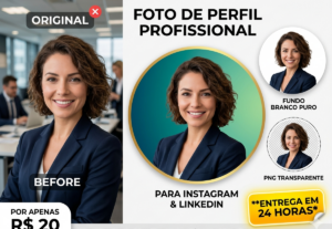 Eu vou Fazer remoção de fundos para fotos de perfil