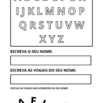Eu vou enviar PDF com 10 atividades de alfabetização, vogais...