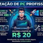 Eu vou otimizar o seu PC para Máximo Desempenho e FPS