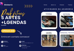 Eu vou Criar 5 artes profissionais para sua academia