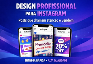 Eu vou criar artes profissionais que atraem clientes