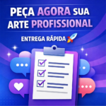 Eu vou criar artes profissionais que atraem clientes