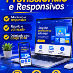 Eu vou Criar site profissional e responsivo para sua empresa