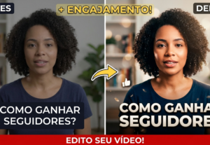 Eu vou transformar seu vídeo simples em conteúdo profissiona...