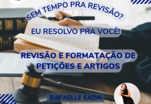 Eu vou revisar e corrigir a sua Petição