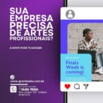Eu vou Crio artes profissionais para redes sociais