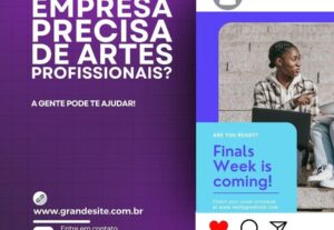 Eu vou Crio artes profissionais para redes sociais