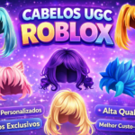 Eu vou criar cabelos e acessórios UGC exclusivos para você