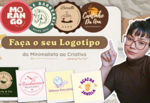 Eu vou fazer um logotipo criativo e exclusivo para sua marca...