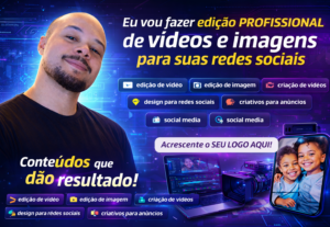 Eu vou criar vídeos e imagens com qualidade profissional