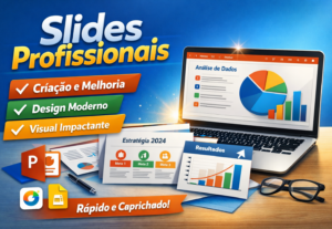 Eu vou criar ou melhorar as suas apresentações de Power Poin...