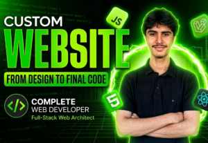 Eu vou criar um site moderno e profissional completo