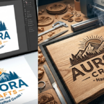 Eu vou deixar sua logo pronta para gravação à laser