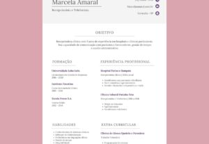 Eu vou Fazer um currículo que chama atenção do recrutador