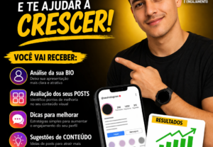 Eu vou Melhorar seu Instagram com análise profissional
