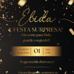 Eu vou Fazer um lindo convite para você