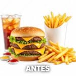 Eu vou Criar imagens realistas para cardápios e Instagram