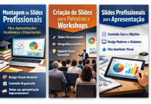 Eu vou fazer modelos de apresentação
