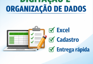Eu vou Organizar cadastros e dados administrativos com rapid...