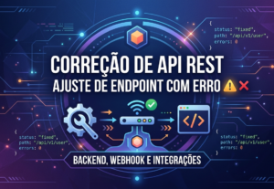 Eu vou corrigir 1 endpoint da sua API REST